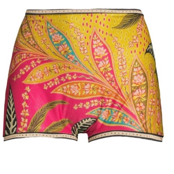 NWT Agua Bendita Village Lula Printed Shorts Size Small - Picture 1 of 6